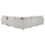 Collins Gray 6-Piece Modular Power Reclining Sectional from Coaster - Luna Furniture
