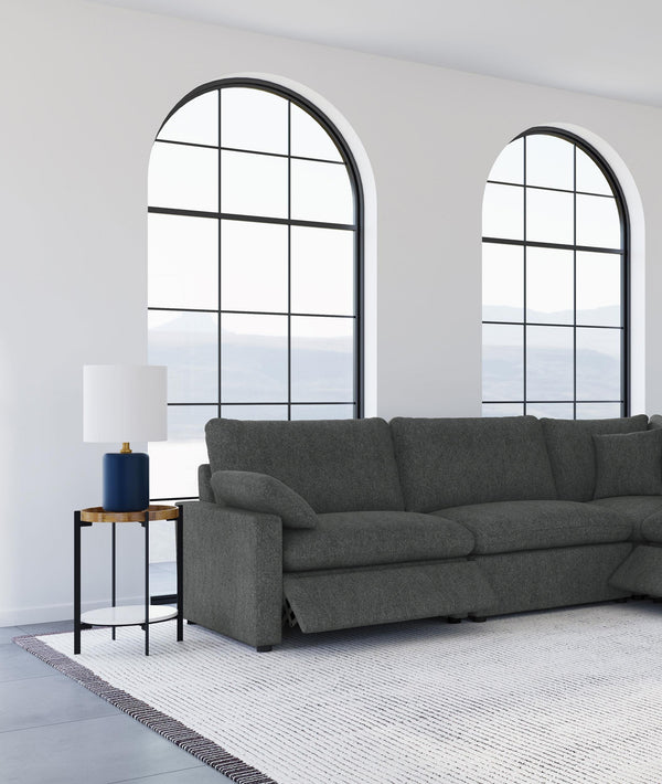 Collins Modular LAF Power Recliner Dark Grey