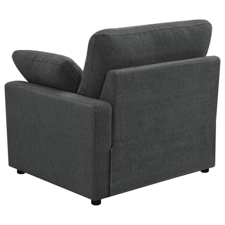 Collins Modular RAF Power Recliner Dark Grey from Coaster - Luna Furniture