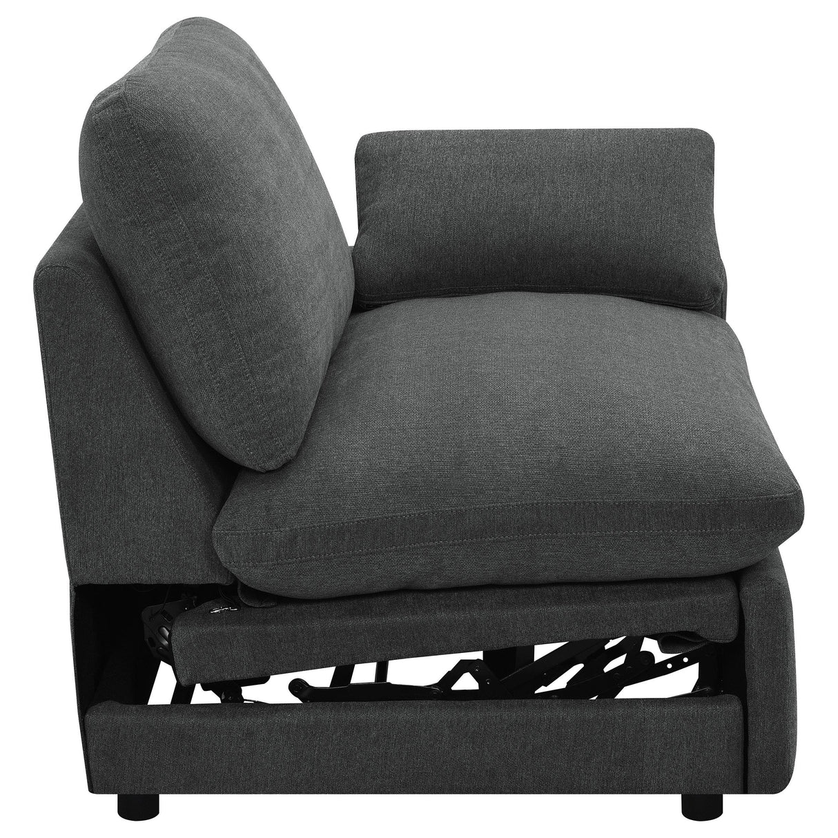 Collins Modular RAF Power Recliner Dark Grey from Coaster - Luna Furniture