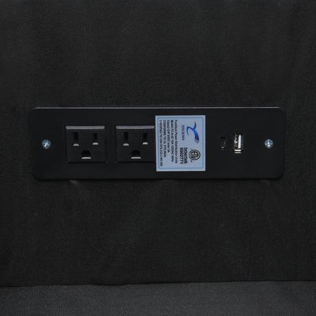 Collins Upholstered Modular Storage Console Grey from Coaster - Luna Furniture