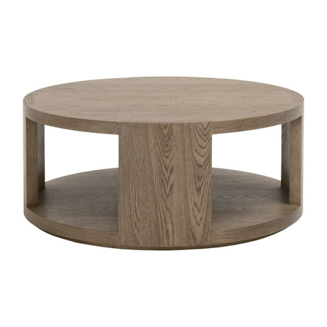 Collins Round Coffee Table from Essentials For Living - Luna Furniture