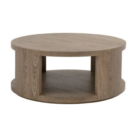 Collins Round Coffee Table from Essentials For Living - Luna Furniture
