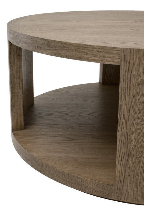 Collins Round Coffee Table from Essentials For Living - Luna Furniture
