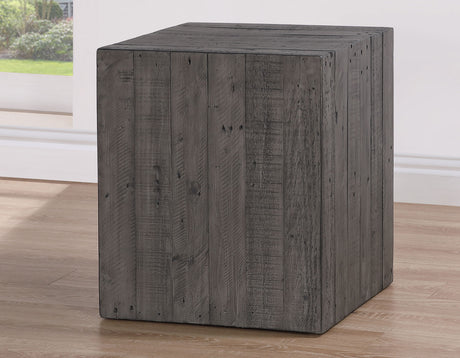 Colson Reclaimed Solid Pine End Table from Steve Silver - Luna Furniture