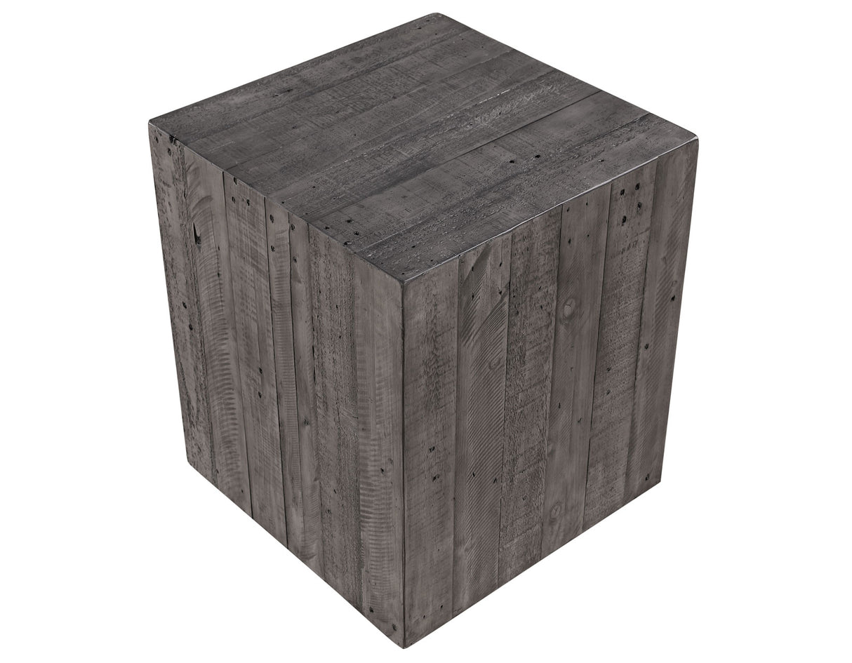 Colson Reclaimed Solid Pine End Table from Steve Silver - Luna Furniture