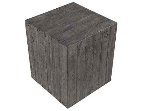 Colson Reclaimed Solid Pine End Table from Steve Silver - Luna Furniture