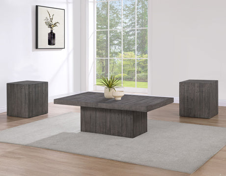 Colson Reclaimed Solid Pine End Table from Steve Silver - Luna Furniture