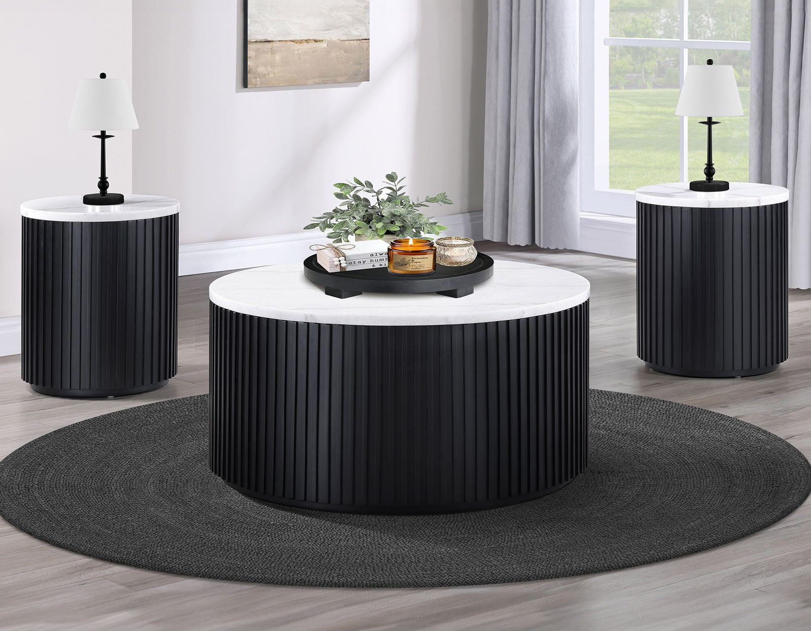 Steve Silver Colvin End Table - Thumbnail 4
