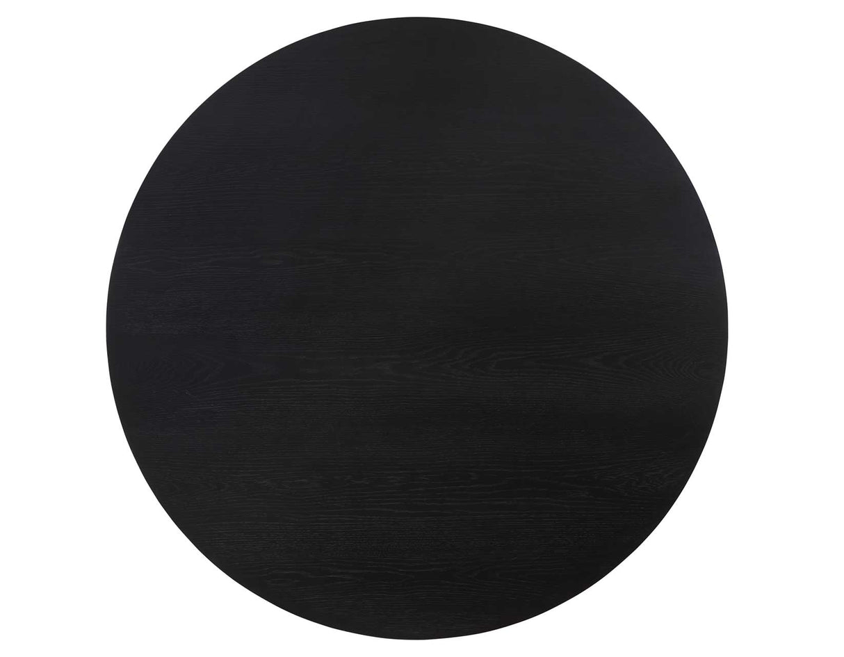 Colvin 52″ Round Dining Table, Black finish from Steve Silver - Luna Furniture