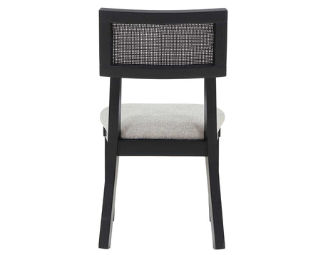 Colvin Cane Side Chair, Black from Steve Silver - Luna Furniture