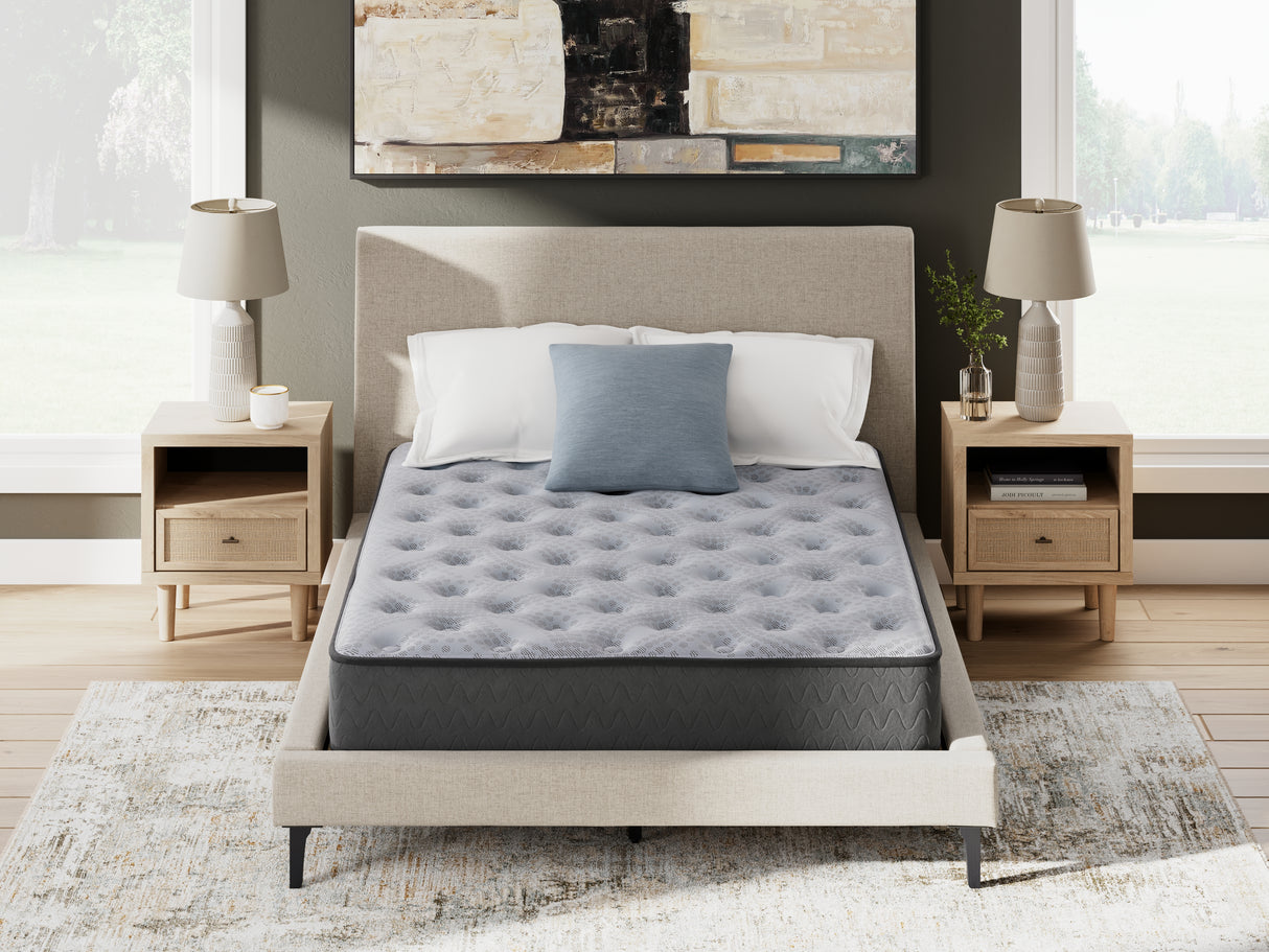 Comfort Plus Gray Queen Mattress from Ashley Furniture - Luna Furniture