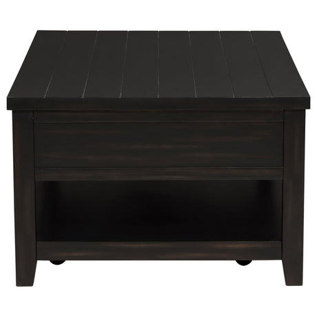 Concord Distressed Java 2-Drawer Rectangular Coffee Table from Coaster - Luna Furniture