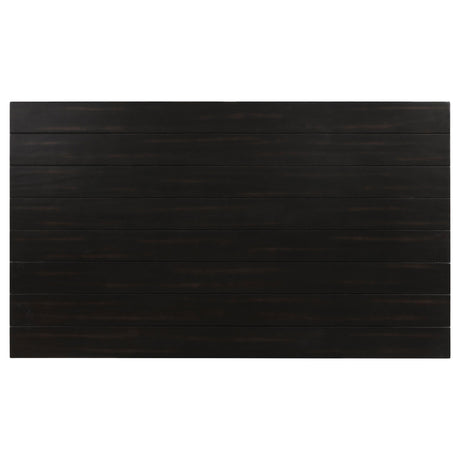 Concord Distressed Java 2-Drawer Rectangular Coffee Table from Coaster - Luna Furniture