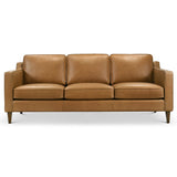 Cooper Tan Genuine Leather Sofa from Midinmod - Luna Furniture