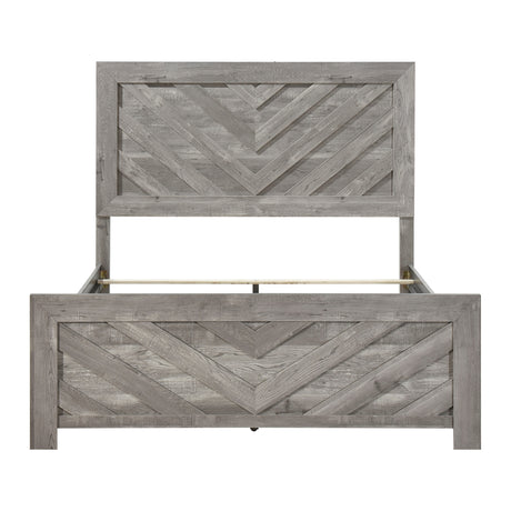 Corbin Gray Crossbuck Panel Bedroom Set from Homelegance - Luna Furniture