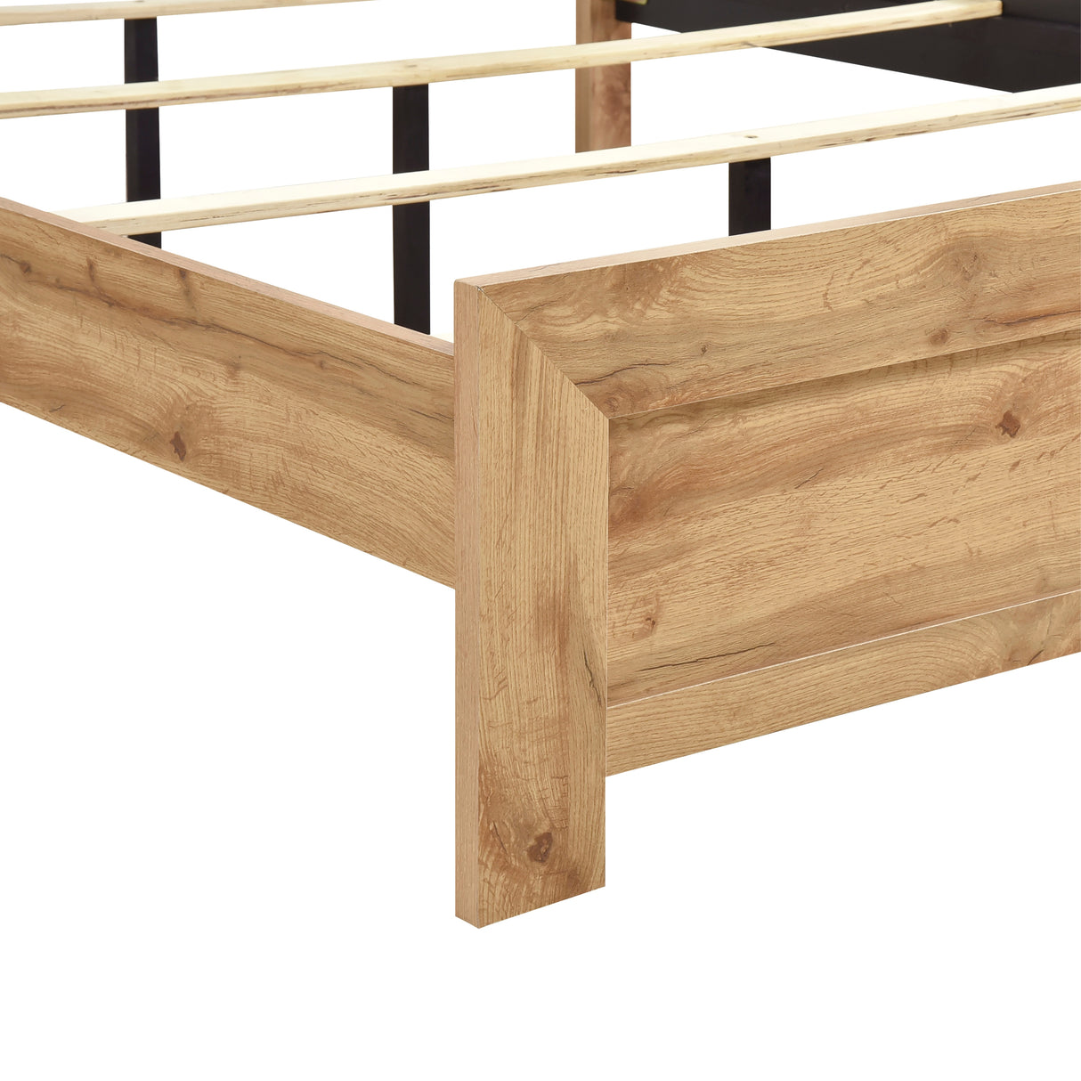 Corbin Natural King Panel Bed from Homelegance - Luna Furniture