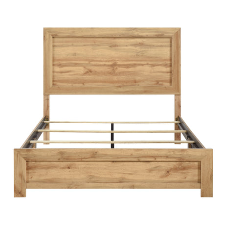 Corbin Natural Queen Panel Bed from Homelegance - Luna Furniture