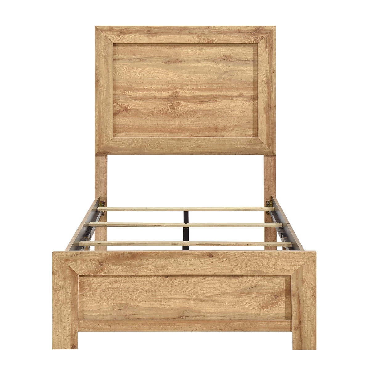 Corbin Natural Twin Panel Bed from Homelegance - Luna Furniture