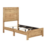 Corbin Natural Twin Panel Bed from Homelegance - Luna Furniture