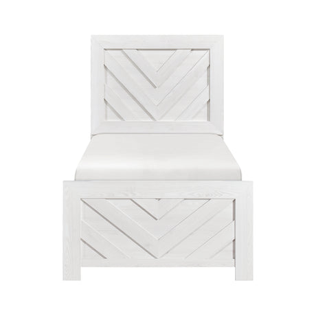 1534NPWHT-1 Twin Bed from Homelegance - Luna Furniture