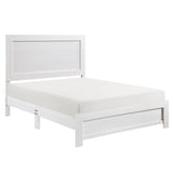 Corbin White Full Panel Bed from Homelegance - Luna Furniture