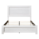 Corbin White King Panel Bed from Homelegance - Luna Furniture