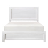 Corbin White Queen Panel Bed from Homelegance - Luna Furniture