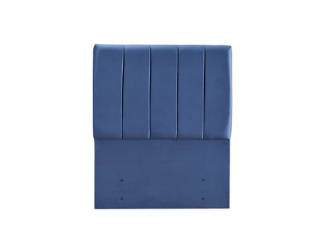 Cordoba Light Blue Queen Storage Bed with Headboard from Furnia - Luna Furniture
