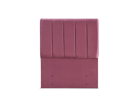 Cordoba Dusty Rose Queen Storage Bed with Headboard from Furnia - Luna Furniture