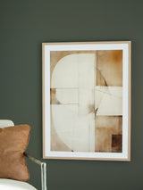 Corlain Brown/Tan/White Wall Art from Ashley - Luna Furniture
