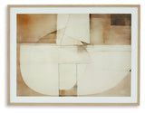 Corlain Brown/Tan/White Wall Art from Ashley - Luna Furniture