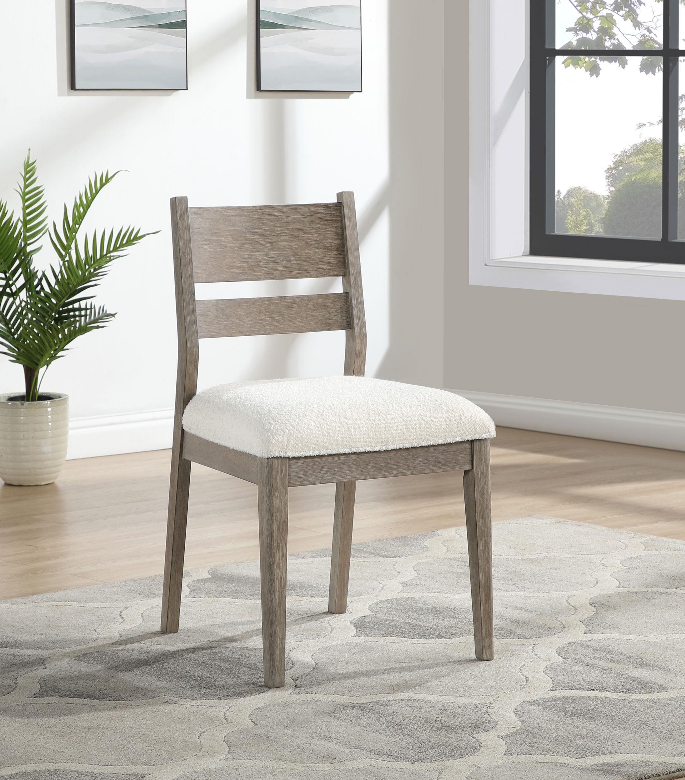 Coaster Cornelia Gray Dining Side Chair Coastal, Set of 2 – Luna