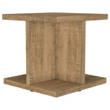 Cortona Mango Square End Table from Coaster - Luna Furniture