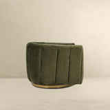 Cosey Green Velvet Swivel Chair from Midinmod - Luna Furniture