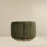 Cosey Green Velvet Swivel Chair from Midinmod - Luna Furniture