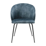 Cosimo Teal Side Chair, Set of 2 from Homelegance - Luna Furniture
