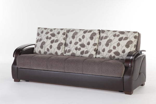 Costa Armoni Brown 3-Seat Sleeper Sofa