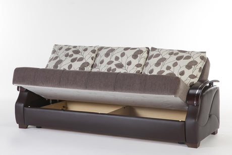 Costa Armoni Brown 3-Seat Sleeper Sofa from Bellona - Luna Furniture