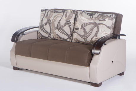 Costa Best Brown Loveseat from Bellona - Luna Furniture