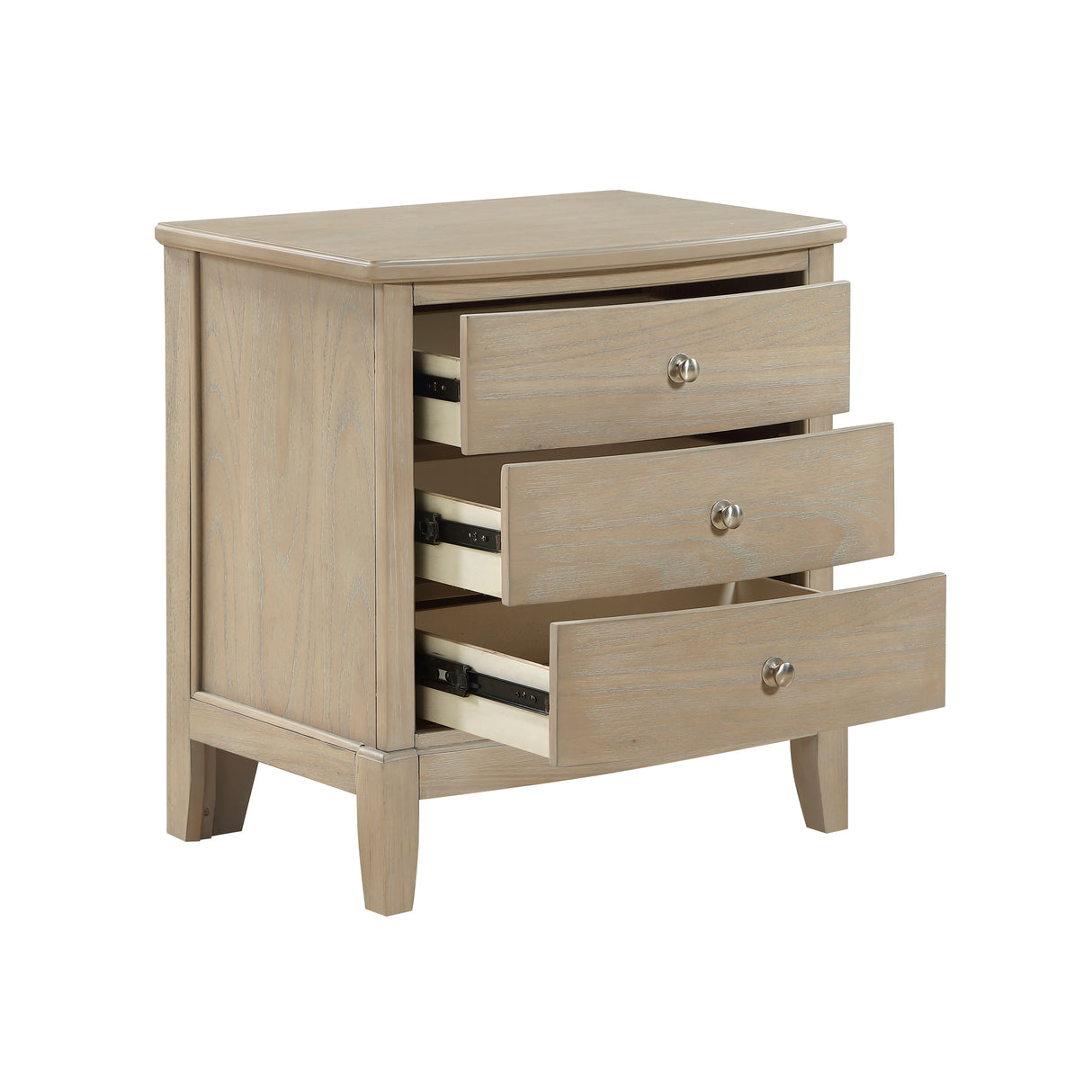 Cotterill Beige Nightstand from Homelegance - Luna Furniture