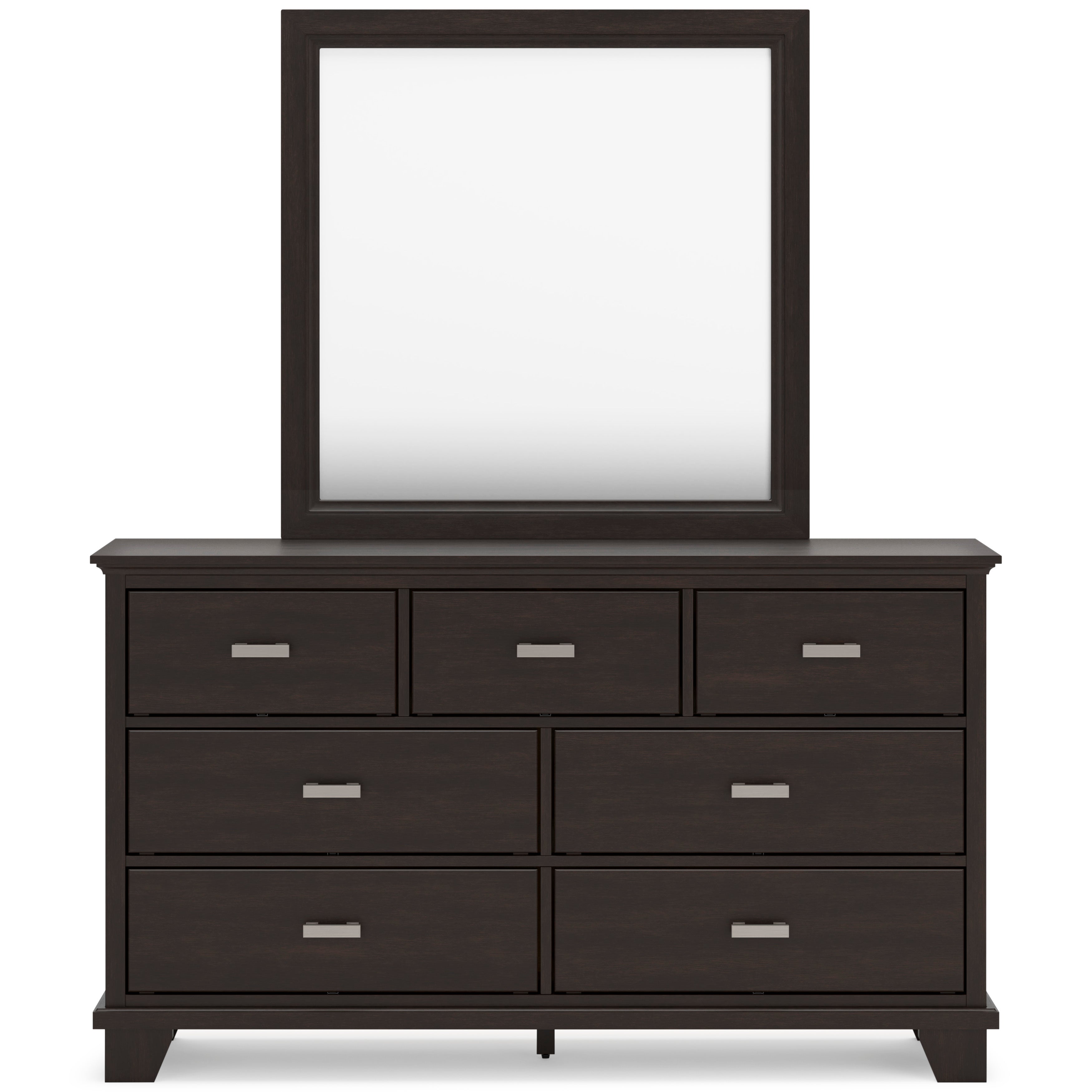 Ashley Covetown Dark Brown Panel Bedroom Set – Luna Furniture