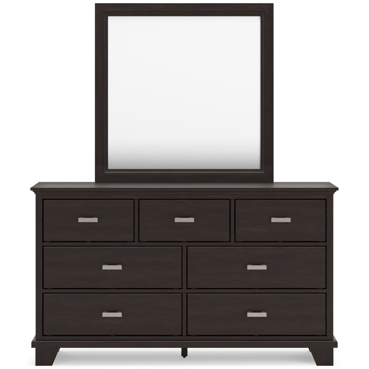Covetown Dark Brown Panel Bedroom Set from Ashley - Luna Furniture