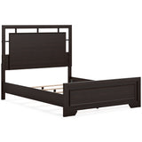 Covetown Dark Brown Panel Bedroom Set from Ashley - Luna Furniture