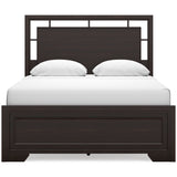 Covetown Dark Brown Panel Bedroom Set from Ashley - Luna Furniture