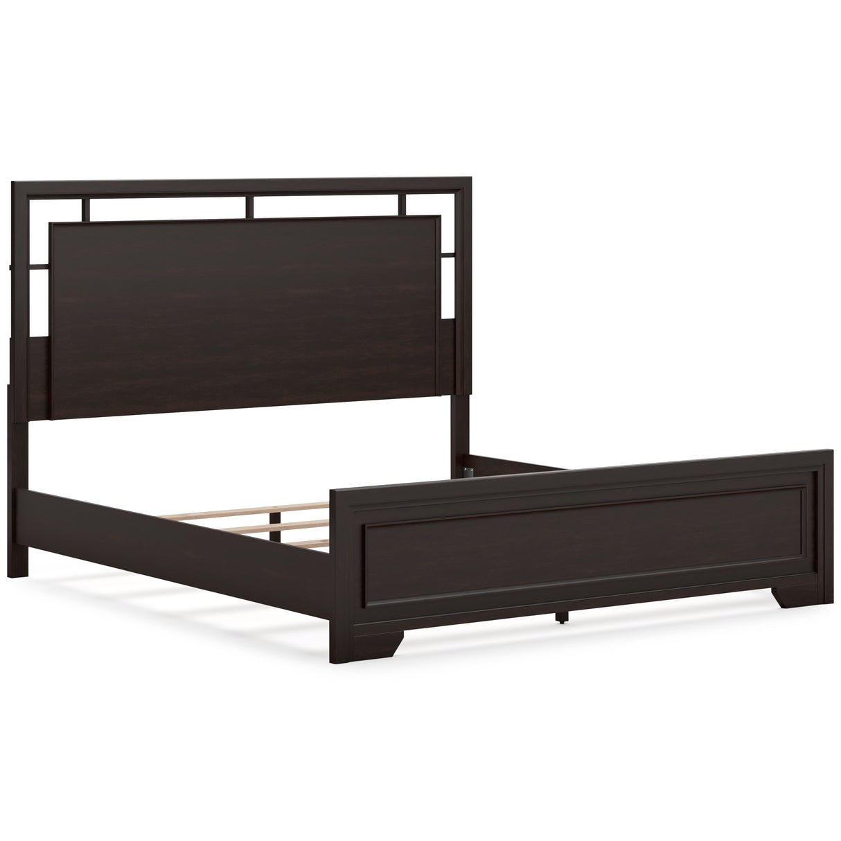 Covetown Dark Brown Panel Bedroom Set from Ashley - Luna Furniture