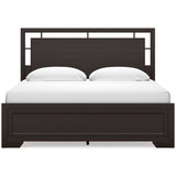 Covetown Dark Brown Panel Bedroom Set from Ashley - Luna Furniture
