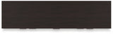 Covetown Queen Panel Bed with Dresser in Dark Brown from Ashley Furniture - Luna Furniture