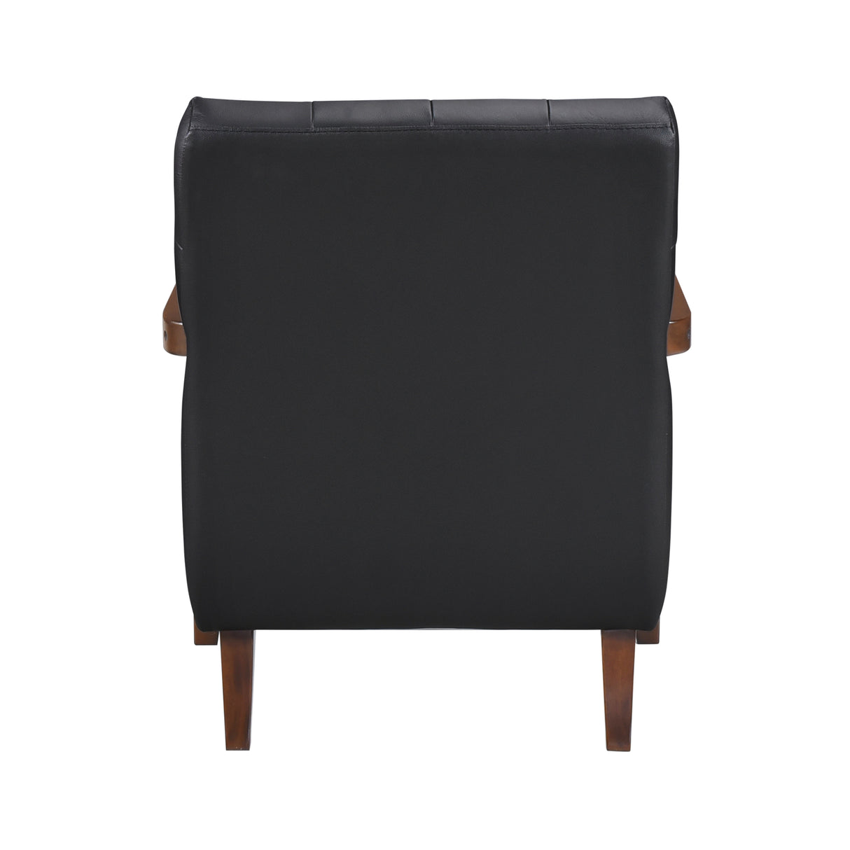 Crafton Black Leather Accent Chair from Homelegance - Luna Furniture
