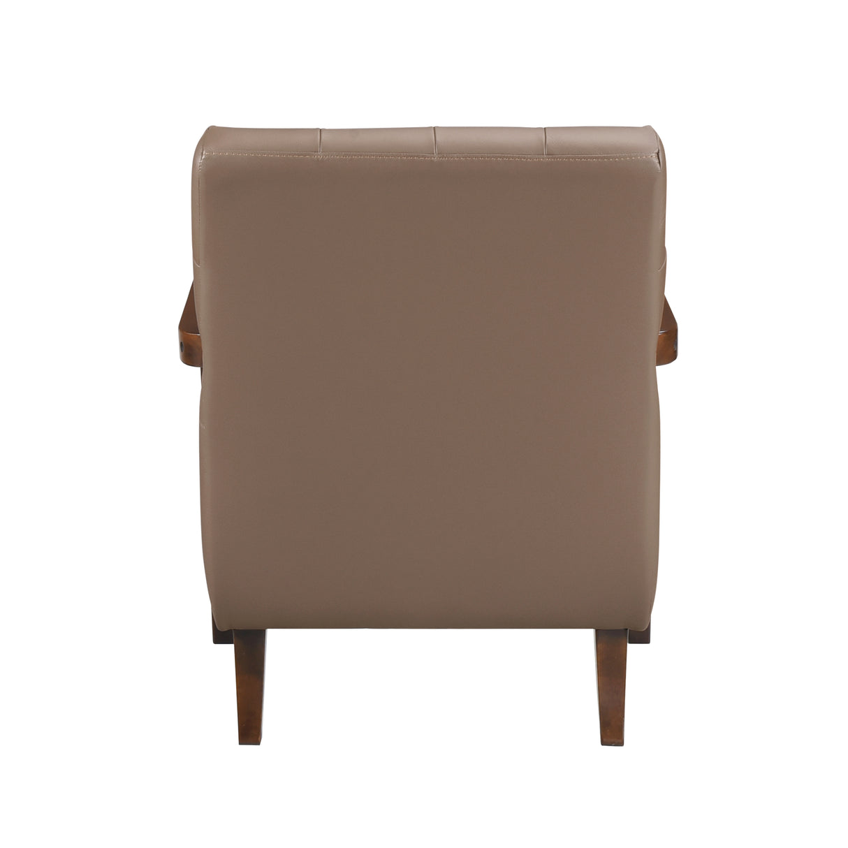Crafton Brown Leather Accent Chair from Homelegance - Luna Furniture